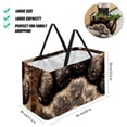 thumbnail image 2 of Print Large Capacity Reusable Foldable Oxford Cloth Storage Bin: Laundry Bag, Picnic Baskets, and Shopping Bag, 2 of 7