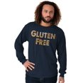 thumbnail image 5 of Gluten Free Bread Carbs Healthy Long Sleeve TShirt Men Women Brisco Brands S, 5 of 6