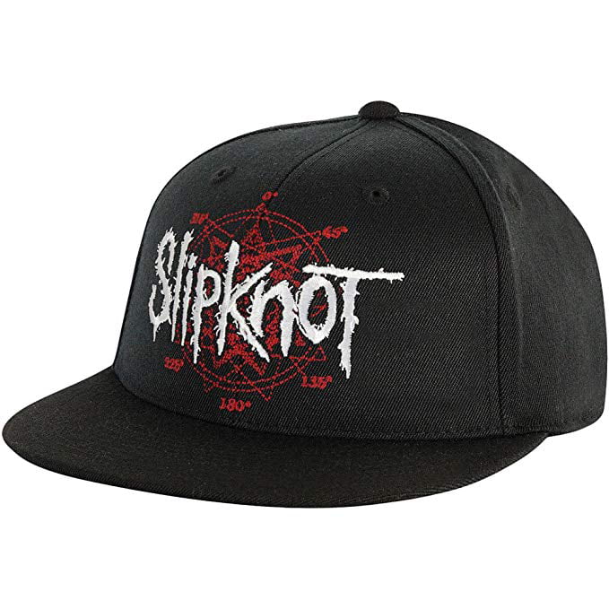 Slipknot Star Flat Brim Flex Fit Hat Cap - Walmart.com - Walmart.com