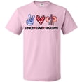 thumbnail image 3 of Inktastic Peace, Love, Urology, Healthcare Craft T-Shirt, 3 of 5