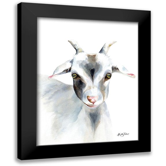 Talent, Kelley 19x24 Black Modern Framed Museum Art Print Titled - Benny the Goat