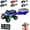 Blue1, variant on 1:64 Scale Mini RC Off-Road Truck with LED Lights & Dual Control - Ultimate Indoor/Outdoor Adventure Toy