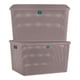 thumbnail image 1 of 2 Cajas Multiusos Med Rattan Biodegradable #corazonesrosas, 1 of 5