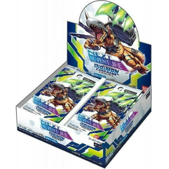 Juego Cartas Digimon BT-07 Next Adventure Booster Box Inglés Bandai BT-07