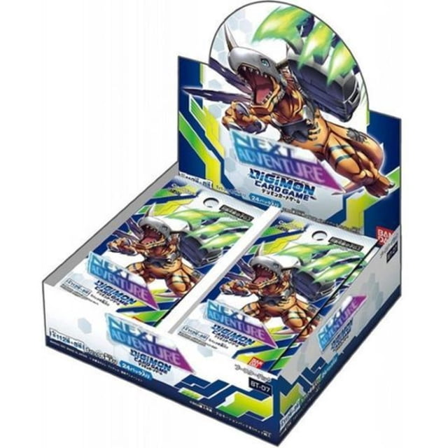 Juego Cartas Digimon BT-07 Next Adventure Booster Box Inglés Bandai BT-07