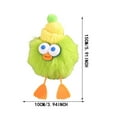 Plush Duckling Car Keychain Pendant Instagram Cute Little Briquettes