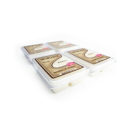 Pinyon & Patchouli Wax Melts Bulk Pack - 4 Highly Scented Bars - Made With Natural Oils - Incense & Earth Air Freshener Cubes Collection