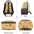 thumbnail image 6 of Pzuqiu Boys Capybara 17 Inch Kids Backpack for Ages 6-18 Elementary Middle School Students Breathable Large Capacity Schoolbag for Back to School Bookbag for Boys Girls, 6 of 7