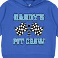 thumbnail image 3 of Inktastic Daddys Pit Crew Boys Racing Toddler Hoodie, 3 of 4