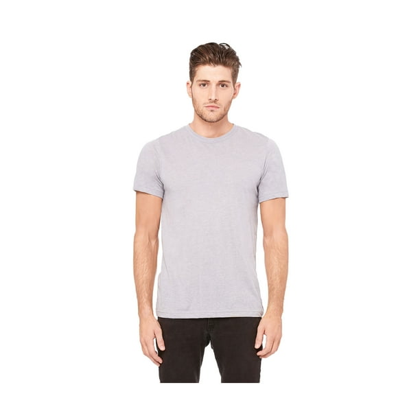 Download BELLA+CANVAS - Bella Canvas Men's Combed Fit Blended T-Shirt, Style C3413 - Walmart.com ...