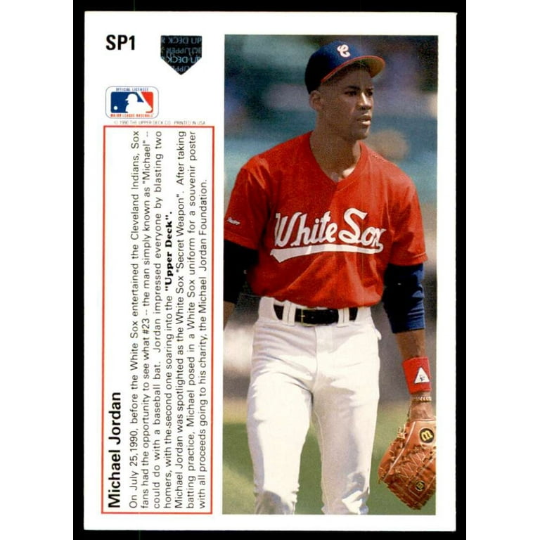 Michael Jordan Baseball Rookie Card 1991 Upper Deck #sp1 - Walmart.com