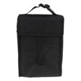 thumbnail image 1 of Enfriador térmico, almuerzo portátil, bolsa de transporte plegable, bolsa de almacenamiento de picnic para alimentos, bebidas, cerveza, bebidas, Negro Baoblaze Refrigerador plegable para el almuerzo de picnic, 1 of 8