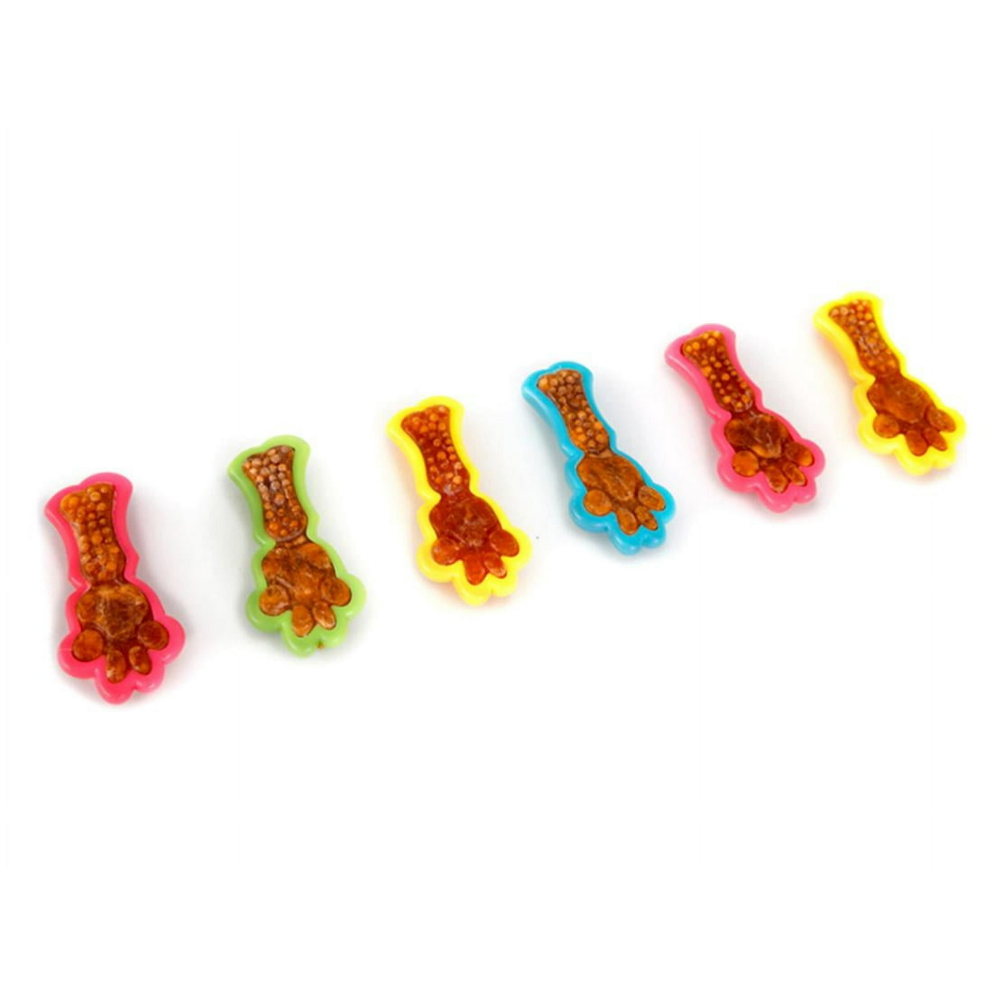 Hartz Chew 'n Clean Extra Small Dental Duo Dog Chew Toy and Bacon Flavored Treat, Nylon, 6 Pack