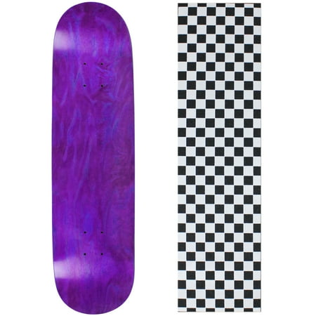 Skateboard Deck Pro 7-Ply Canadian Maple STAINED PURPLE With Griptape 7.5  - 8.5 price history on PriceWatchPro
