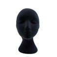 thumbnail image 2 of Foam Mannequin Heads Stand Rack,Manikin Head Female Flocking Foam Head Model for Glasses,Hats,Headband,Headphone,Necklace Style B, 2 of 9