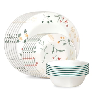 Martha Stewart Everyday Stoneware Dinnerware Set, 16 Piece, Grey