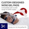 thumbnail image 3 of Luniquz 5 Pack Nasal Pads for CPAP Mask - CPAP Nose Pads - CPAP Supplies for CPAP Machine - Sleep Apnea Mask Comfort Pad - Custom Design & Can Be Trimmed to Size - CPAP Cushions for Most Masks, 3 of 6