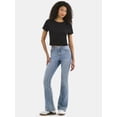 thumbnail image 2 of No Boundaries Stretch Denim Bootcut Jeans, 34" Inseam, Women's Sizes 00-20, 2 of 5