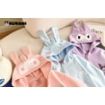 thumbnail image 5 of Cinnamoroll Full Zip Hoodie Sweatshirt Cartoon Ears Hooded Zippered Jacket Coat,120, 5 of 7