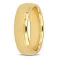 thumbnail image 3 of Everly Men's 14k Yellow Gold Wedding Ring, 3 of 7