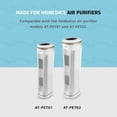 thumbnail image 4 of Homedics Pet Plus Odor Filter, Replacement for Homedics AT-PET02 & AT-PET01 Tower Air Purifiers, Activated Carbon, 4 of 7