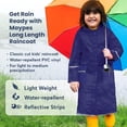 thumbnail image 3 of Kids Water Proof Rain Coat with Reflector - Juniors Premium Rain Jacket, 3 of 4
