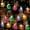 Multicolor, variant on YIMWNYI LED Christmas Castle Lights, String Lights, Warm White, Multicolor, Decorative Lighting for Holidays, Indoor Outdoor Party Decor, Battery Operated Fairy Lights, Home Ambiance