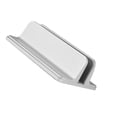thumbnail image 2 of Sidaley Soporte vertical ajustable para computadora portátil Soporte de montaje para computadora portátil de aleación de aluminio Soporte para Cuadernos de escritura y cuadernos de bocetos Plata, 2 of 6