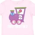 thumbnail image 4 of Inktastic 2nd Birthday Cute Train I'm Two Girls Toddler T-Shirt, 4 of 5