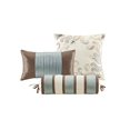thumbnail image 2 of Madison Park Aubrey 6 Piece Jacquard Duvet Set, Full/ Grand, 2 of 4