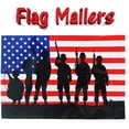 thumbnail image 4 of 10x13 Patriotic Poly Mailers, Designer Shipping Custom Boutique Flag Envelopes, 4 of 12