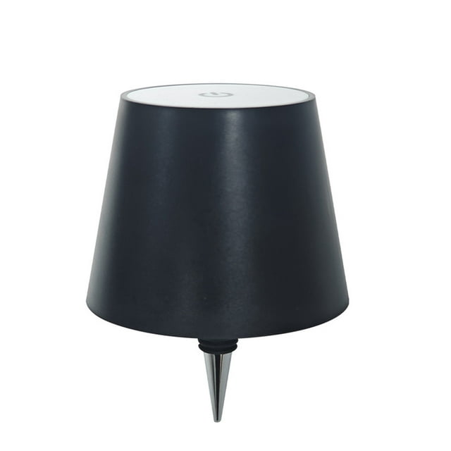 Mistaha Rechargeable Bottle Light with Touch Control - Transform Your Favorite Bottles into Unique Table Lamp - Versatile Iron Art Design - EU Patented - 2000mAh - Black - Three Light Modes