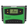 thumbnail image 1 of Controlador de carga solar con pantalla LCD, regulador de carga PWM de 60 A, 12 V y 24 V para casa rodante., 1 of 14