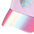 thumbnail image 6 of Karoyedx Boy Hat Kids Baseball Cap Hat with 3D Cartoon Embroidered Cute Sun Hat Cap for Toddlers Baby Boys Girls Light Purple Size,2-7 Years, 6 of 9