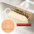 thumbnail image 4 of Support d'Éponge de Cuisine, Panier d'Évier Caddy de Brosse Égouttoir Organisateur d'Évier Accessoires, 4 of 10