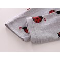 thumbnail image 6 of Toddler Baby Girl Clothes Long Sleeve Animal Style Tops Insect Pants Outfit Set Red 0-3 Months, 6 of 6