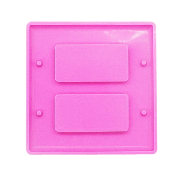 WHEANG Diy Silicone Molds Switch Socket Panel Ornaments Resin Mold Diy Craft Making Interior Decorations One Size Multi-Color