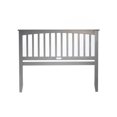 thumbnail image 4 of AFI Mission Queen Solid Wood Headboard, Grey, 4 of 6