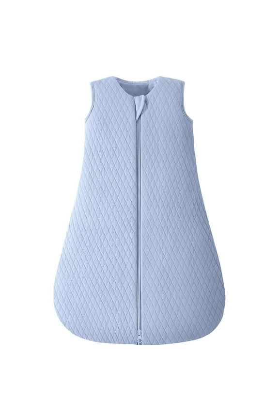 Baby Sleep Sack 0-6 Months TOG 2.5 Winter Baby Wearable Blanket, 100% Organic Cotton Infant Sleeping Sack 2-Way Zipper Warm Quilted Sleep Sack