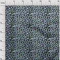 thumbnail image 3 of oneOone Viscose Jersey Light Blue Fabric Animal Skin Dress Material Fabric Print Fabric By The Yard 60 Inch Wide, 3 of 4
