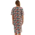 thumbnail image 3 of Just Love Short Sleeve Nightgown Sleep Dress for Women Sleepwear (Hoot Hoot Owls, X-Large), 3 of 3