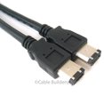 thumbnail image 3 of Constructores de cables Firewire Cable de 6 pines a 6 pines de 1,8 m, 3 of 5