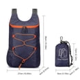 thumbnail image 3 of Mochila Portátil Plegable 10 L Ultraligera A Prueba Salpicaduras para Viajes Al Aire Libre (oscuro) Color, 3 of 4