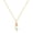 A-Pink, variant on Gold Flower Necklaces for Women Cute Pink Cubic Zircon Tulip Flower Pendant Necklace Daily Jewelry