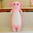 thumbnail image 2 of Long Axolotl Stuffed Doll, Soft Salamander Pillow Plush, Long Plush Body Pillow, 27.6 Inch Kawaii Salamander Stuffed Plushies for Sleep & Comfort, 2 of 5