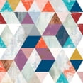 thumbnail image 3 of Borges, Victoria 12x12 Black Modern Framed Museum Art Print Titled - Bright Mosaic I, 3 of 5