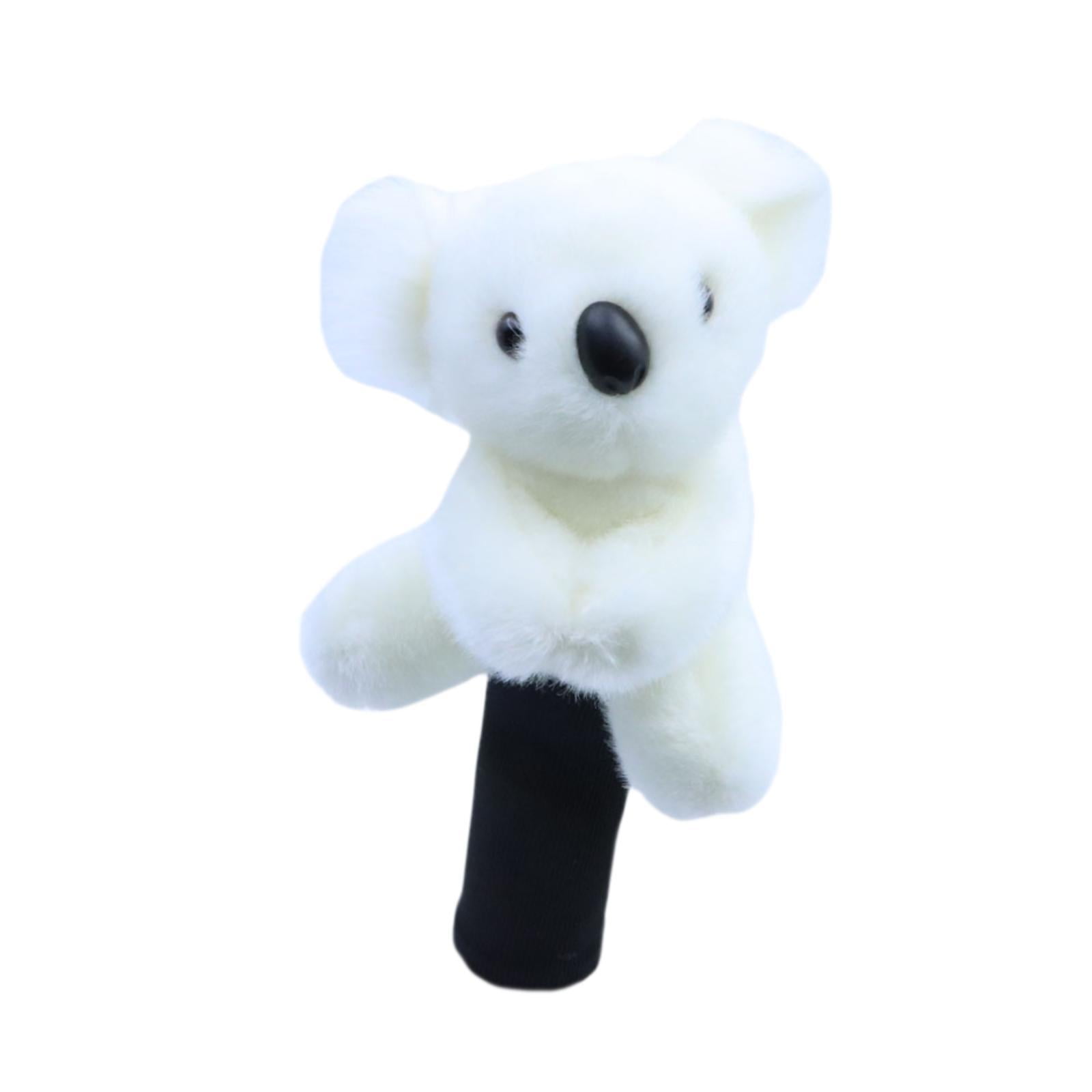 Baoblaze Golf Headcover Lovely for Drivers Hybrid Golf Accessories,Golf Gift,Lightweight, White