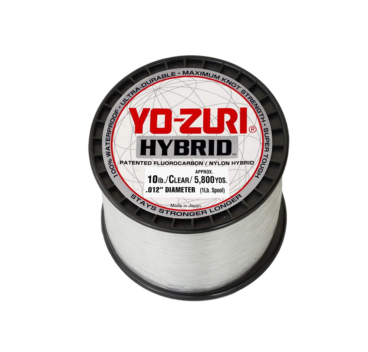 Yo Zuri Hybrid Fluorocarbon Main Line Clear 10lb 5800yds