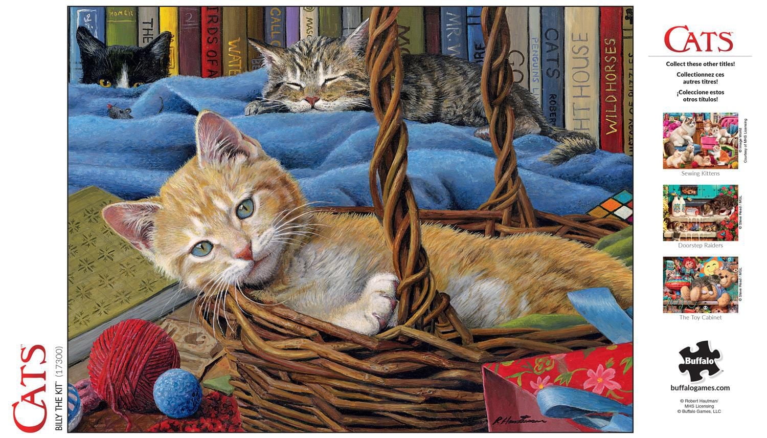 Buffalo Games - Cats - Billy the Kit - 750 Piece Jigsaw Puzzle