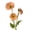 Light Orange, variant on OIUR Artificial Flowers Spring Decorations Realistic Handmade Blooms with Bendable Stem for Home Flower Arrangement Springtime Wedding Holiday Decor